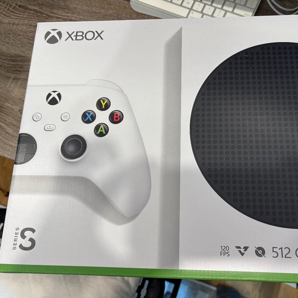 New in Box - New Microsoft Xbox Series S 512GB Video Game Console - White